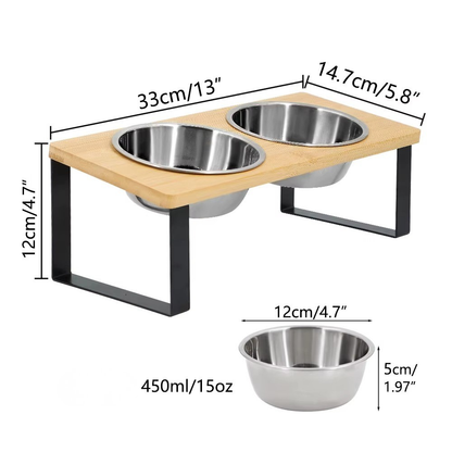 Elevated Cat Bowls