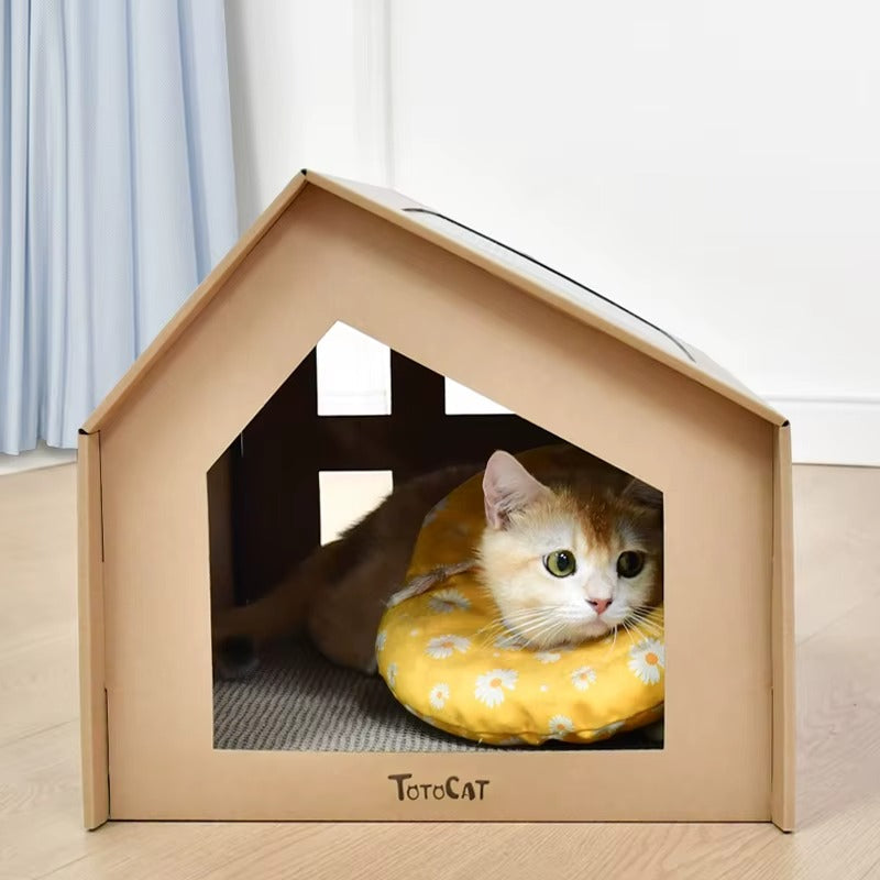 Toto Cat Scratching House